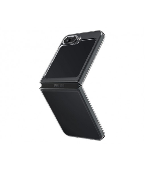 Husa Samsung Galaxy Z Flip5, Spigen Air Skin, Crystal Clear